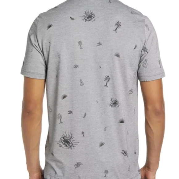 Travis Mathew Ice Breaker Performance Pique Polo Shirt Heather Gray Size - Picture 15 of 15